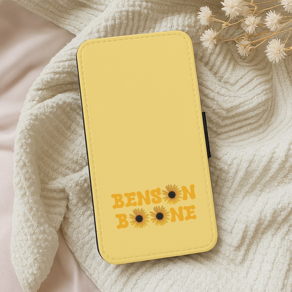 Boone Sunflowers Wallet Phone Case
