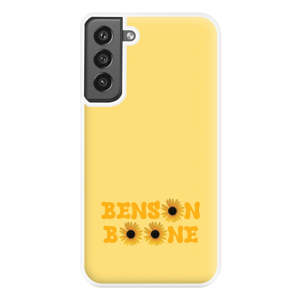 Boone Sunflowers Phone Case for Galaxy S21FE