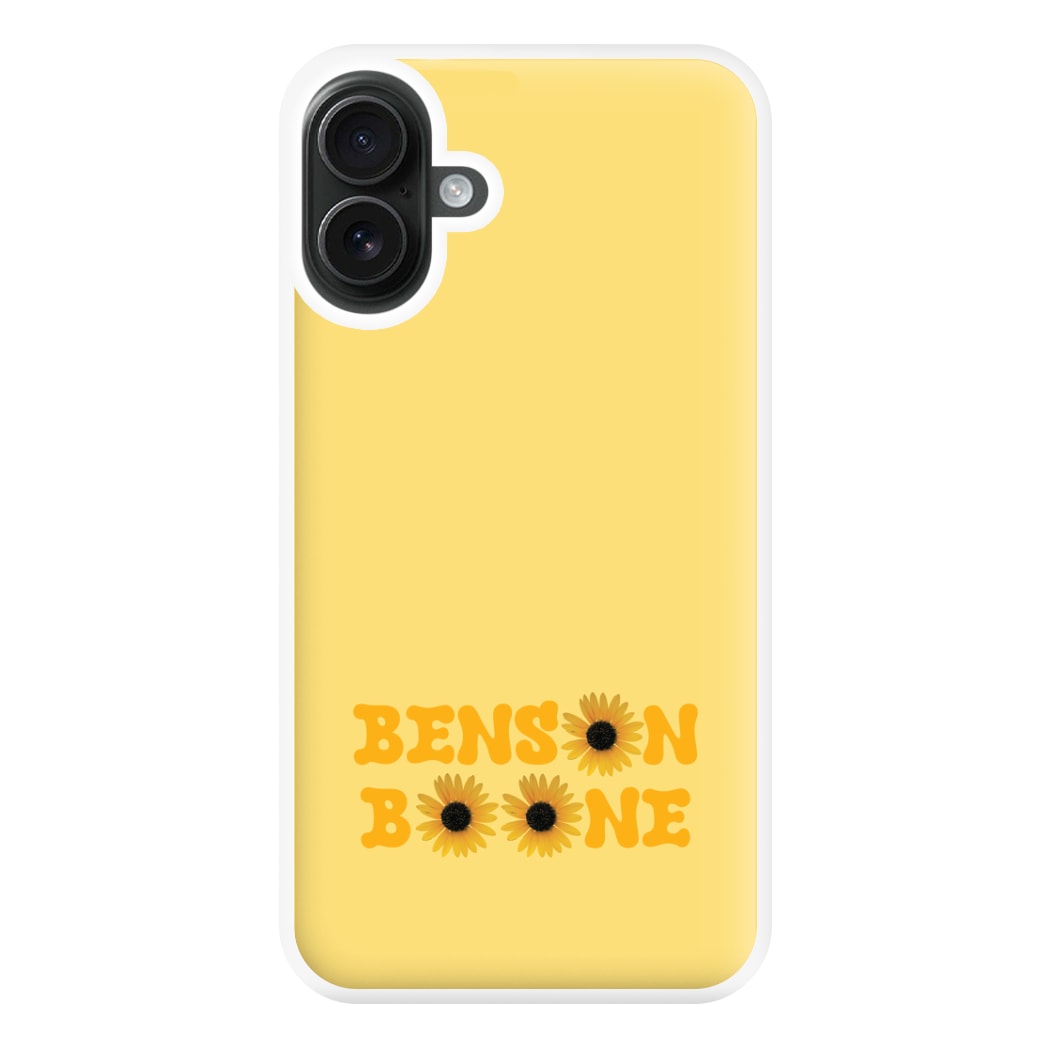 Boone Sunflowers Phone Case for iPhone 16 Plus