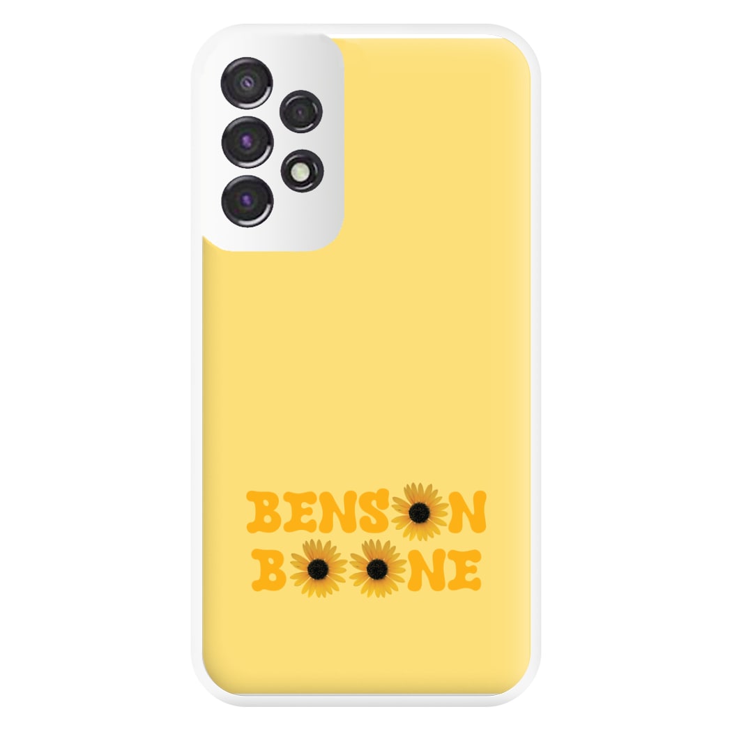 Boone Sunflowers Phone Case for Galaxy A53