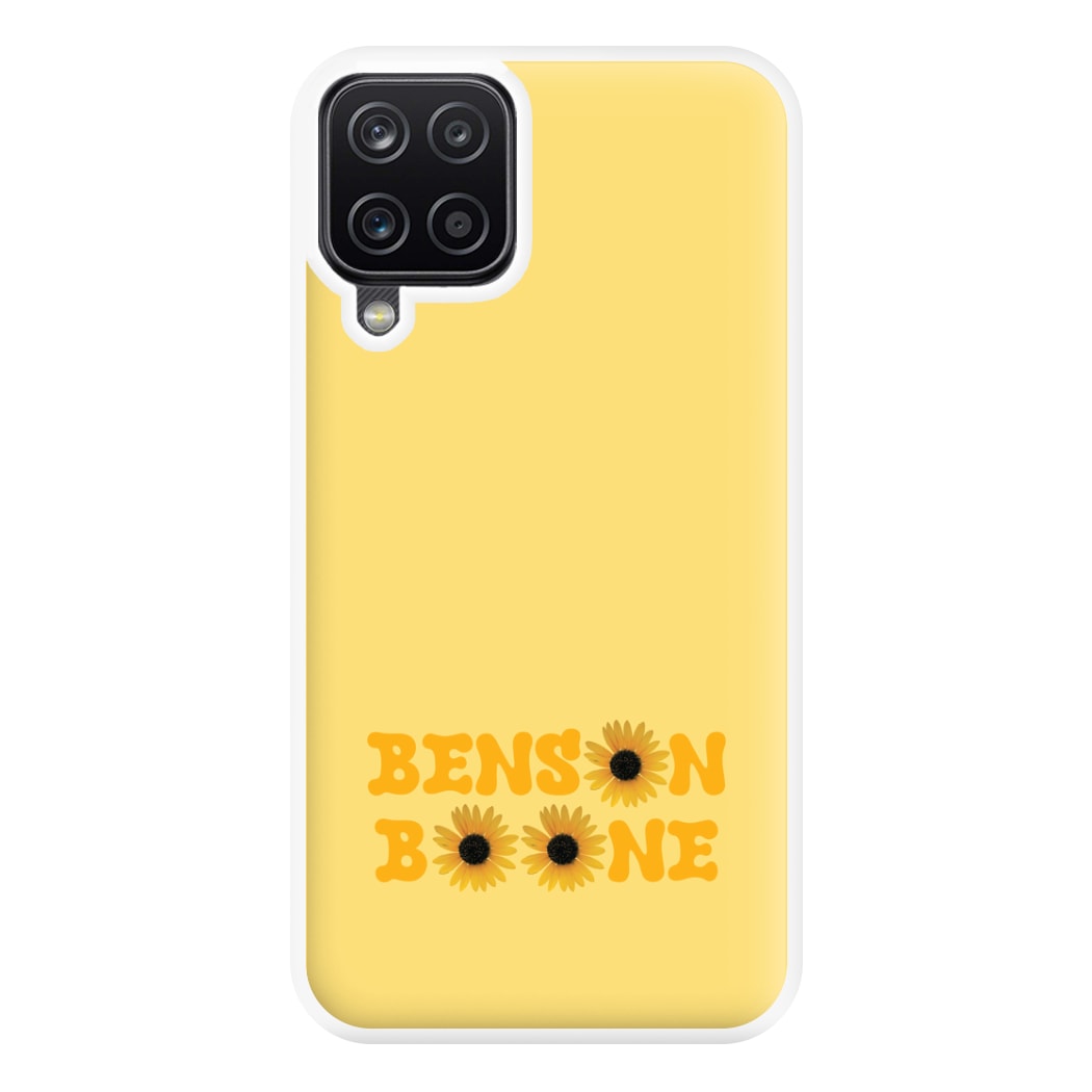 Boone Sunflowers Phone Case for Galaxy A12