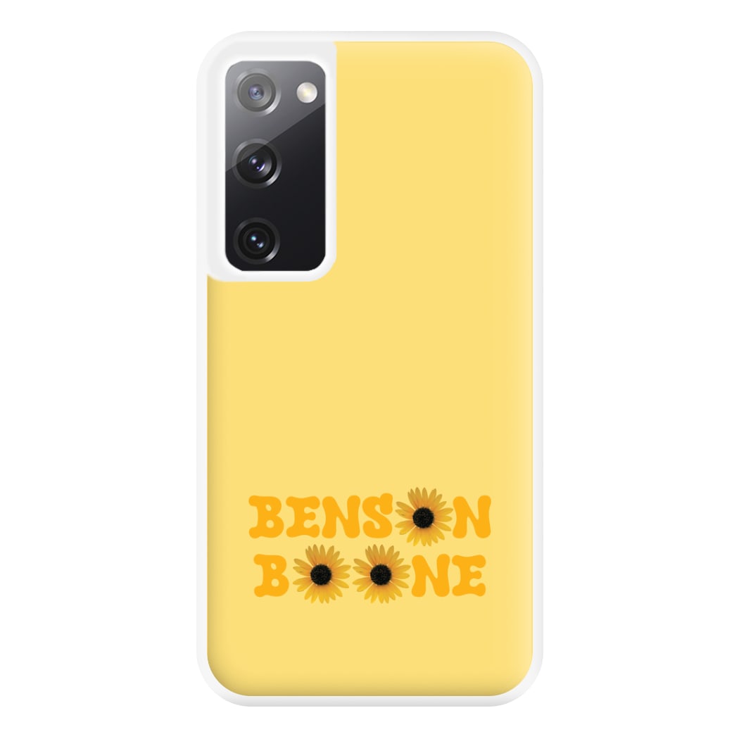 Boone Sunflowers Phone Case for Galaxy S20FE