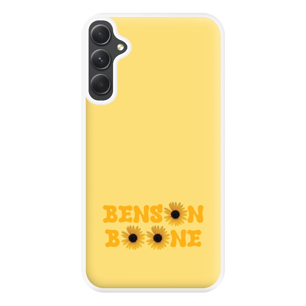Boone Sunflowers Phone Case for Galaxy A14