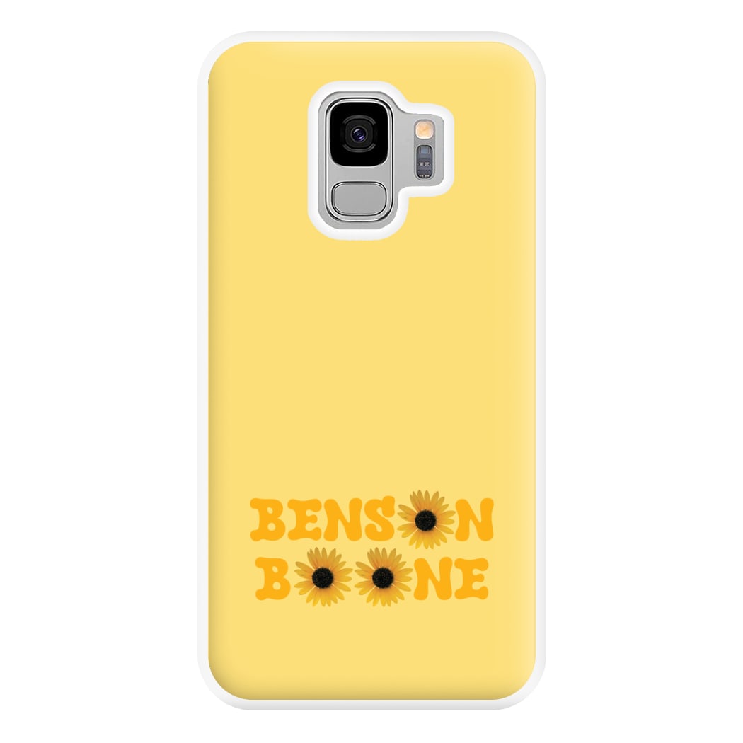 Boone Sunflowers Phone Case for Galaxy S9 Plus