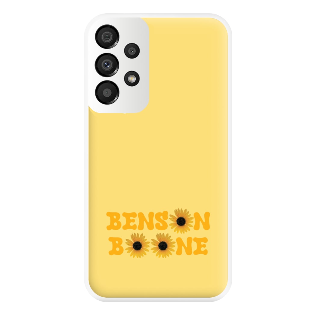 Boone Sunflowers Phone Case for Galaxy A33