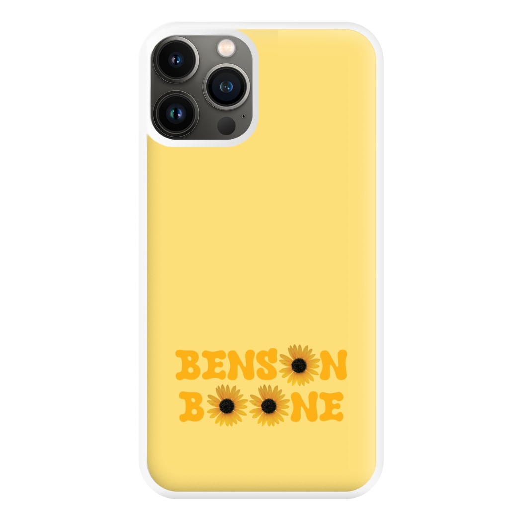 Boone Sunflowers Phone Case for iPhone 13 Pro Max