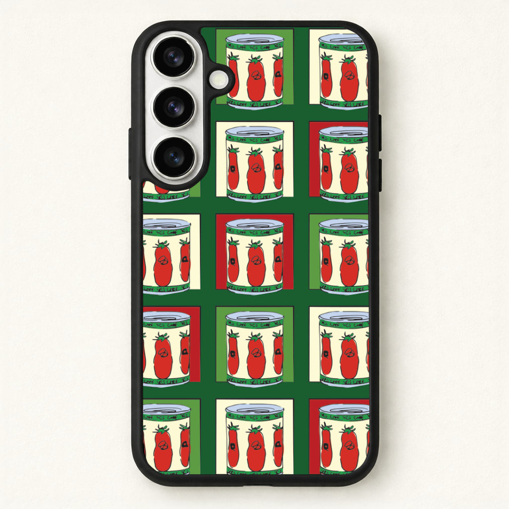 Tomato Pattern Phone Case for Galaxy S26 Plus