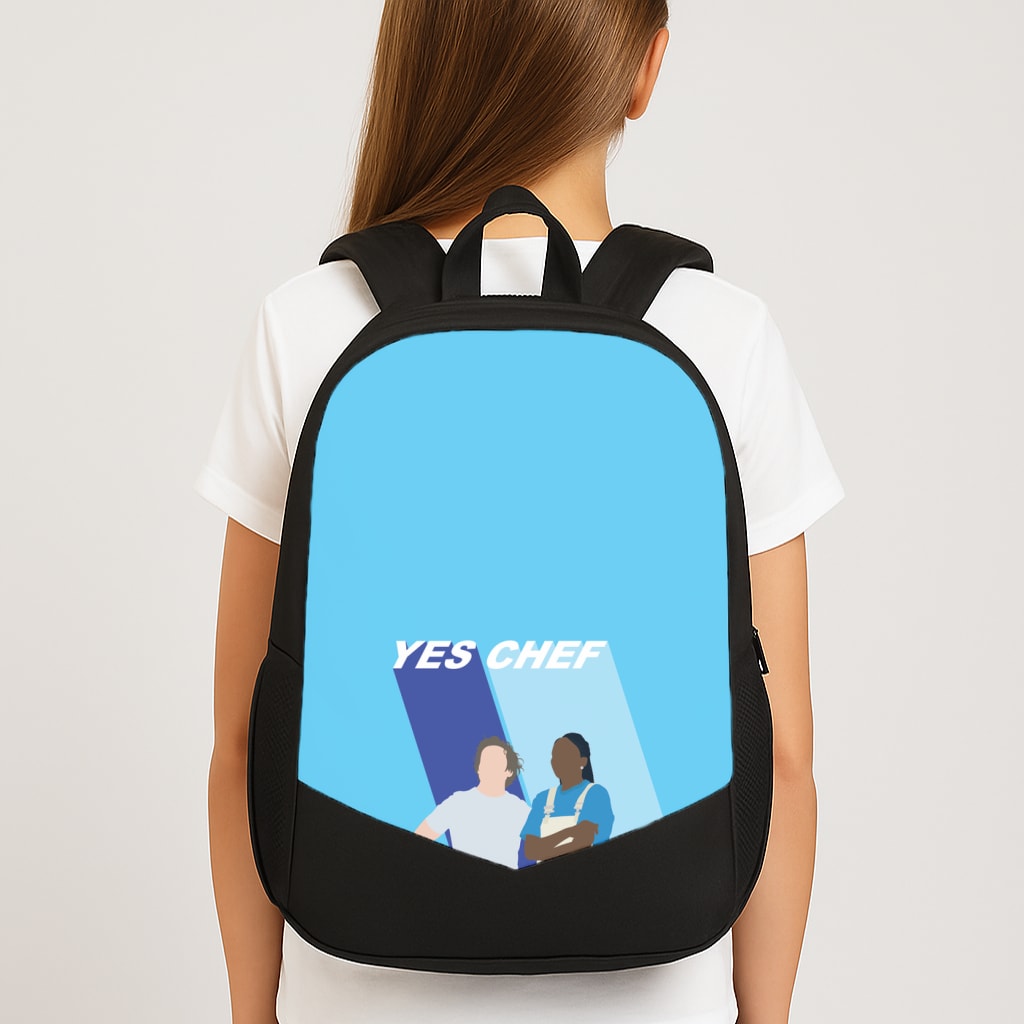 Yes Chef Blue Backpack