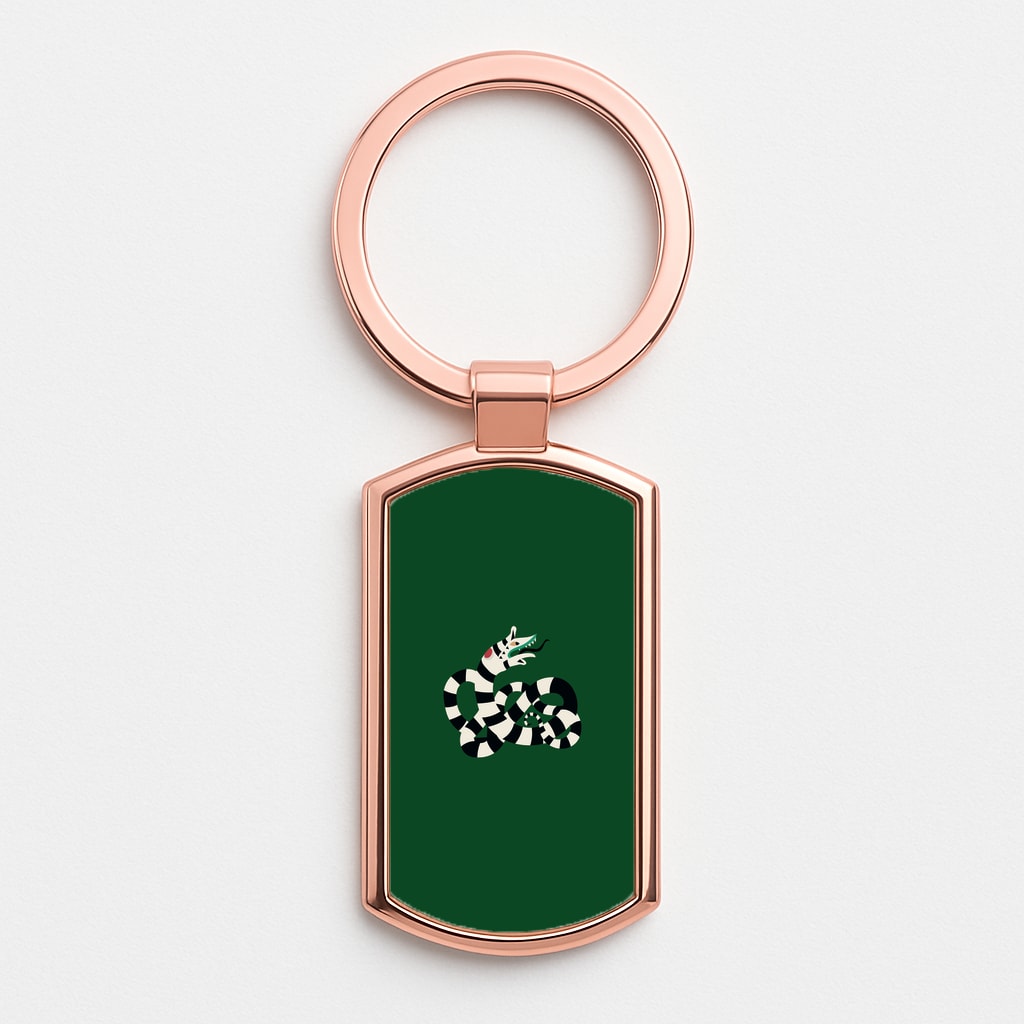 Sandworm - Beetle Halloween Rose Gold Keyring