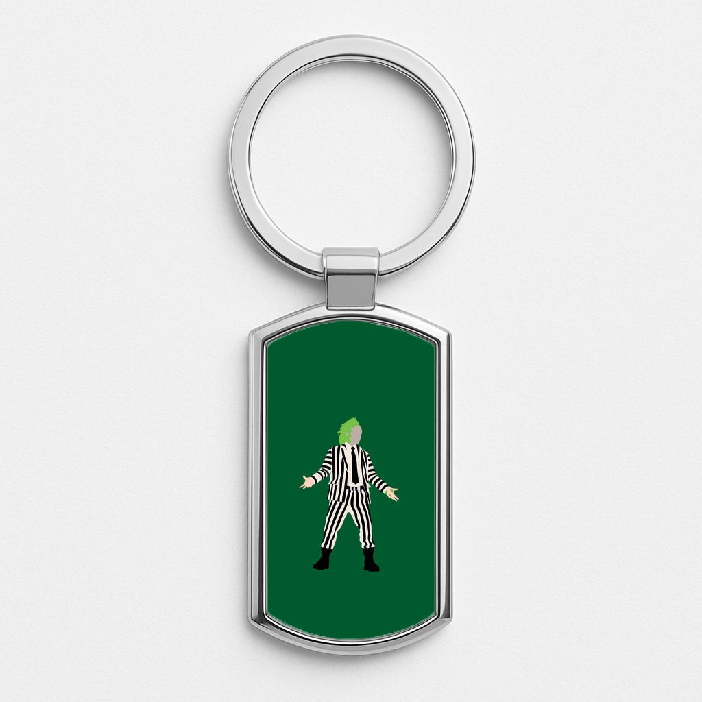 Betelgeuse - Beetle Halloween Silver Keyring
