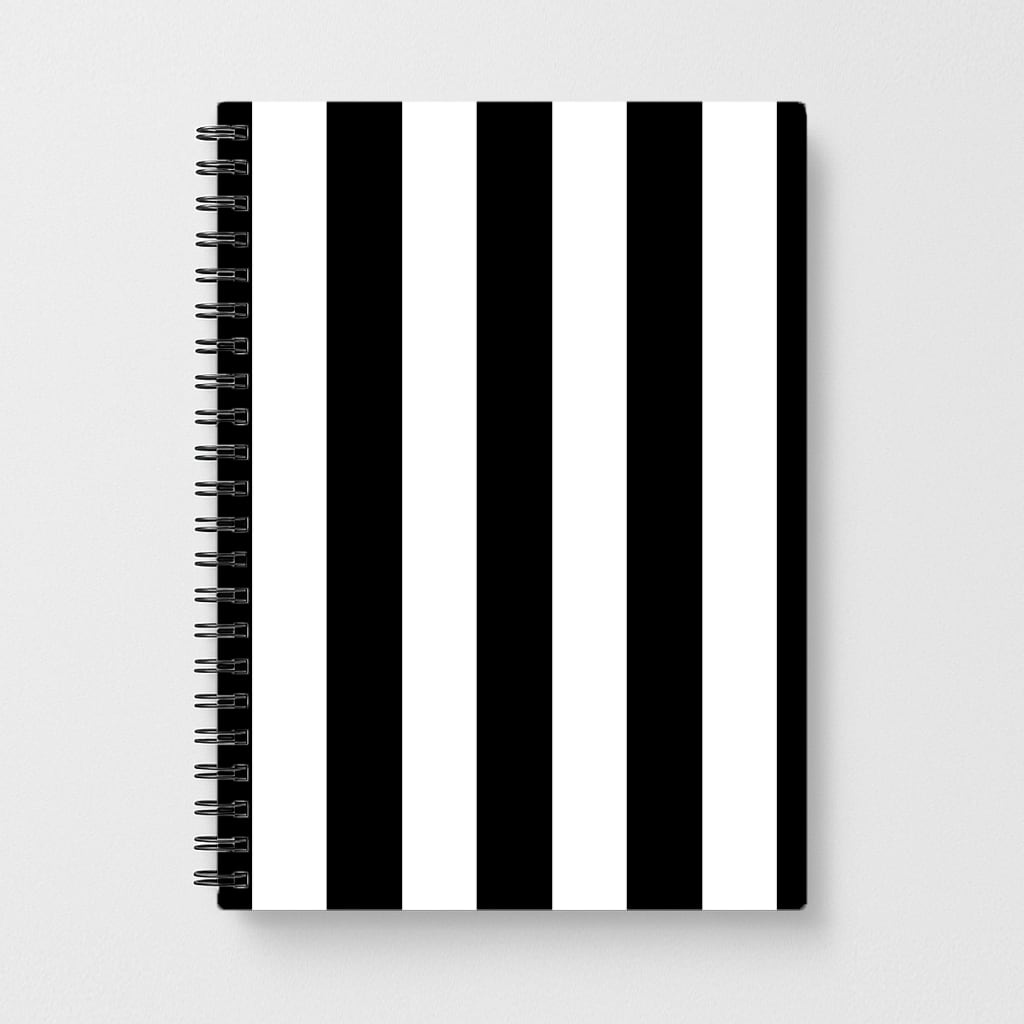 Beetle Halloween Stripes Notebook