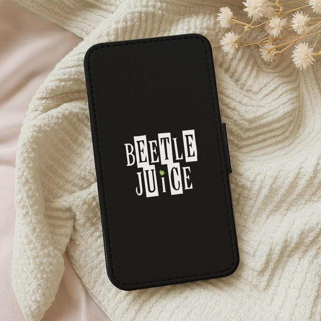 Text - Beetle Halloween Wallet Phone Case