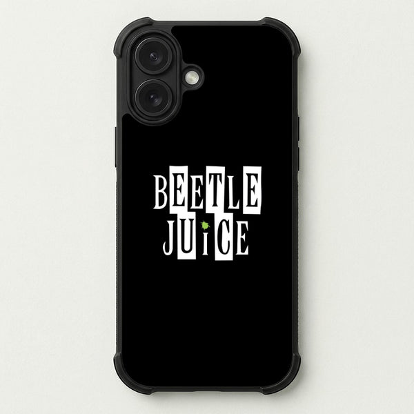 Text - Beetle Halloween Phone Case — Bumper case
