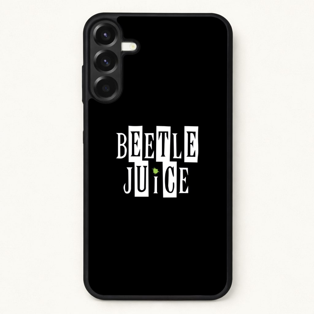 Text - Beetle Halloween Phone Case for Galaxy A37