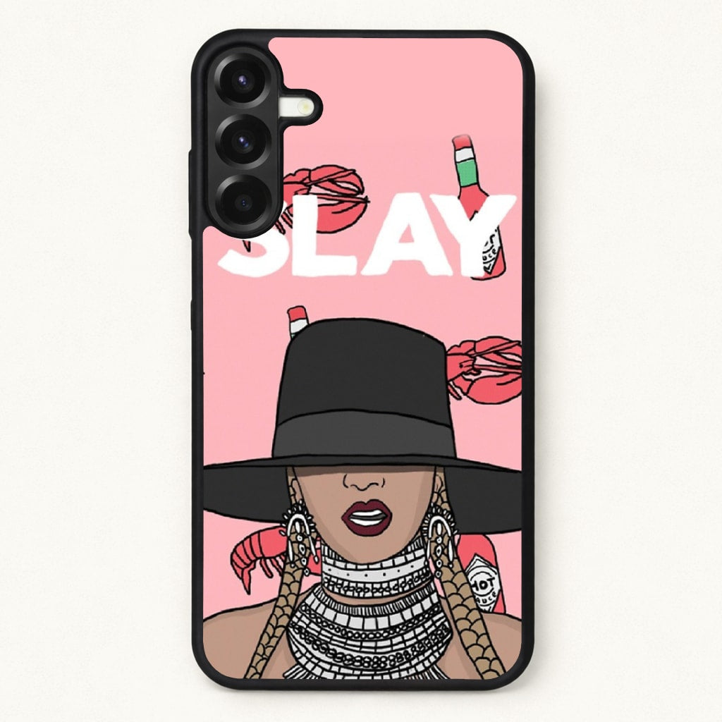 Slay - Queen B Cartoon Phone Case for Galaxy A37