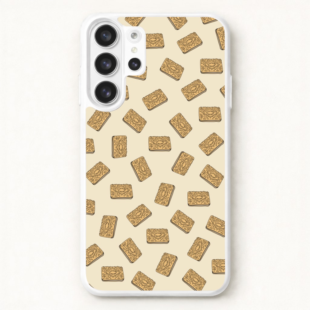 Custard Creams - Biscuits Patterns Phone Case for Galaxy S26 Ultra