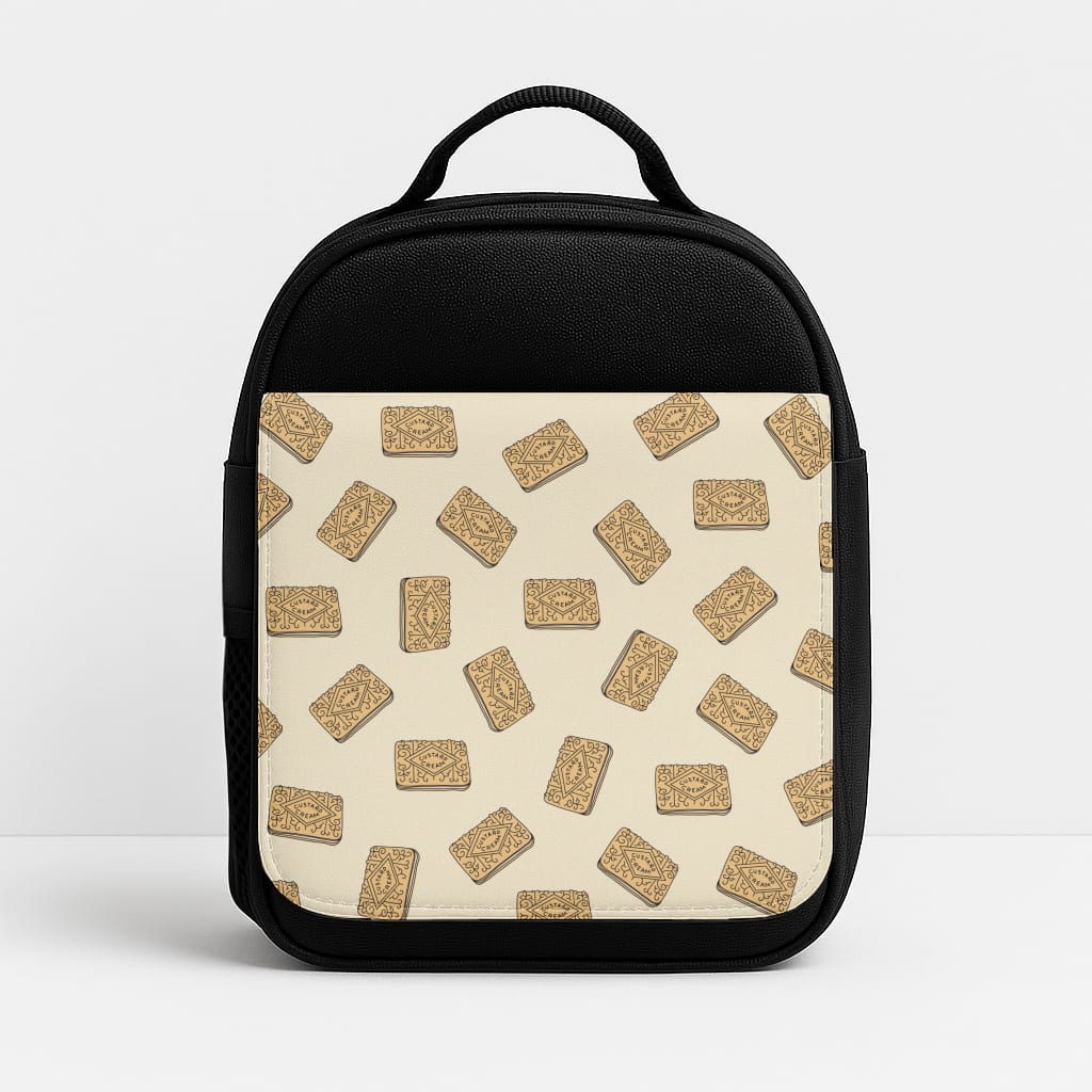 Custard Creams - Biscuits Patterns Lunchbox