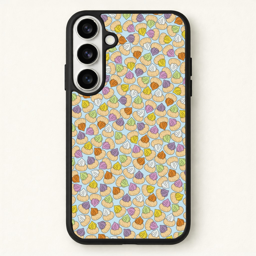 Iced Gems - Biscuits Patterns Phone Case for Galaxy S26