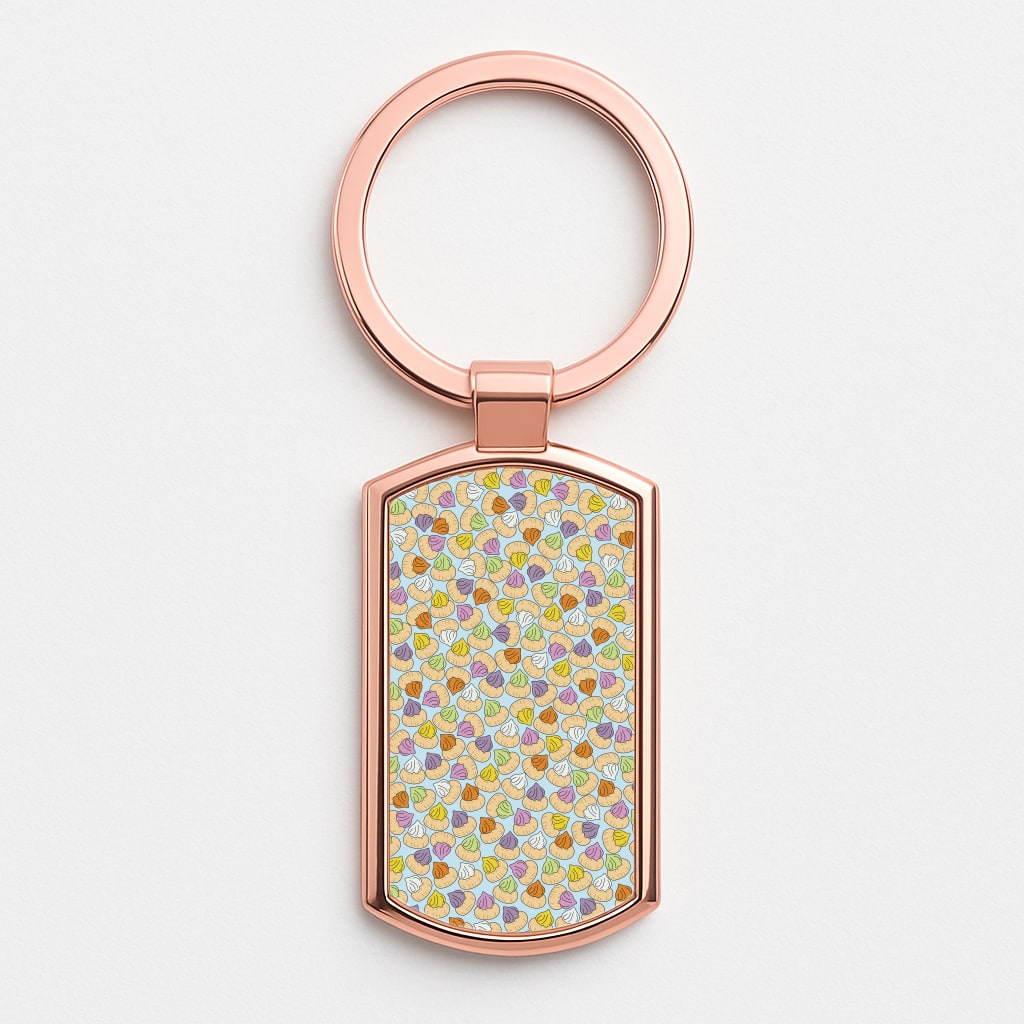 Iced Gems - Biscuits Patterns Luxury Keyring