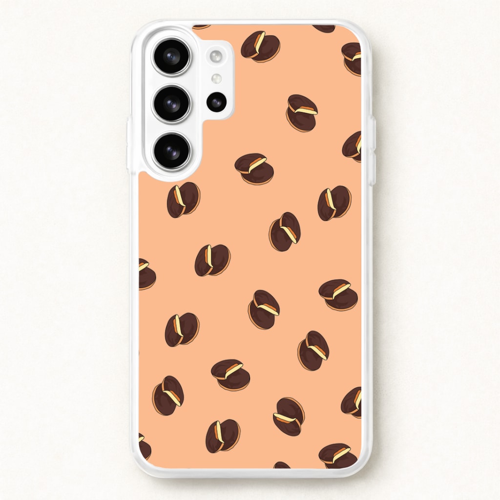 Jaffa Cakes - Biscuits Patterns Phone Case for Galaxy S26 Ultra