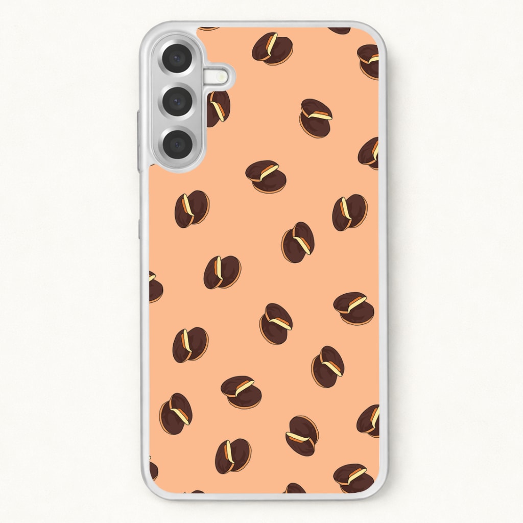 Jaffa Cakes - Biscuits Patterns Phone Case for Galaxy A57