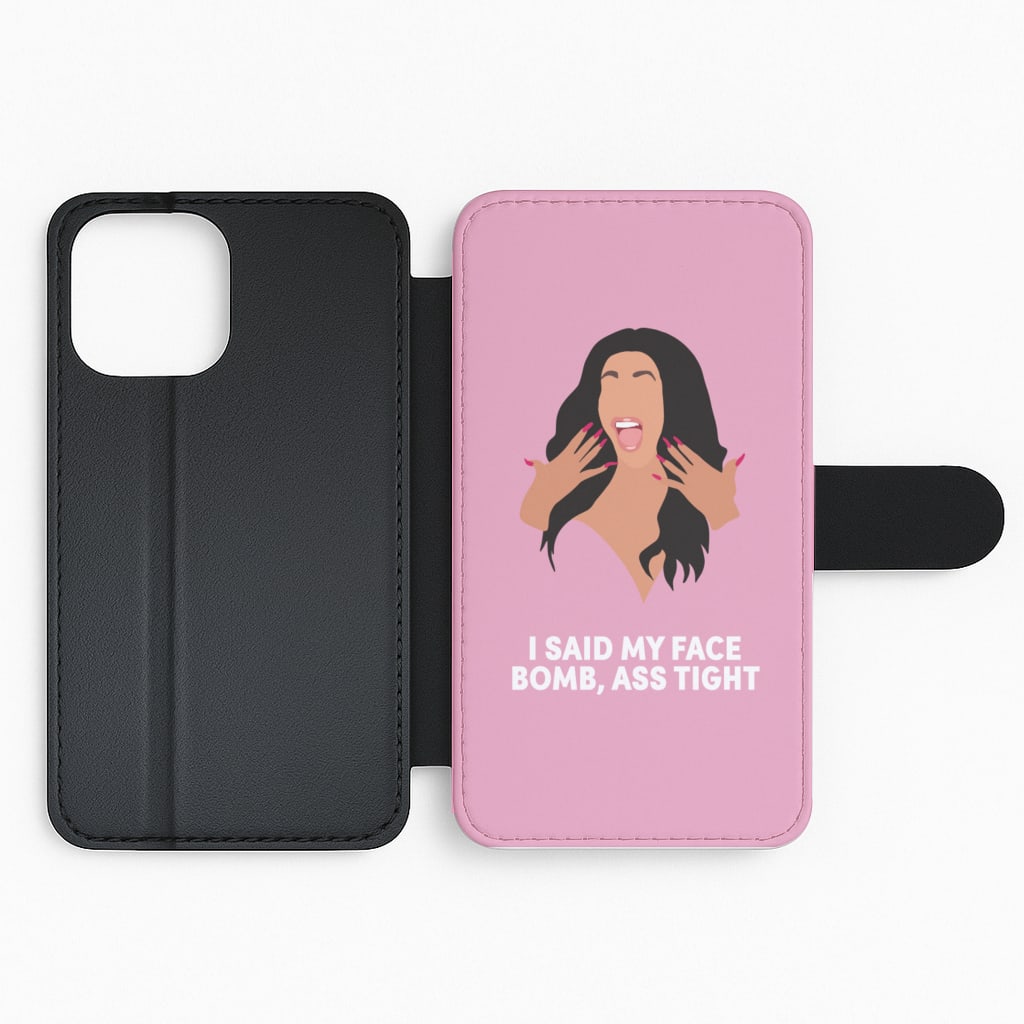 Cardi B - Ass Tight Flip Phone Case