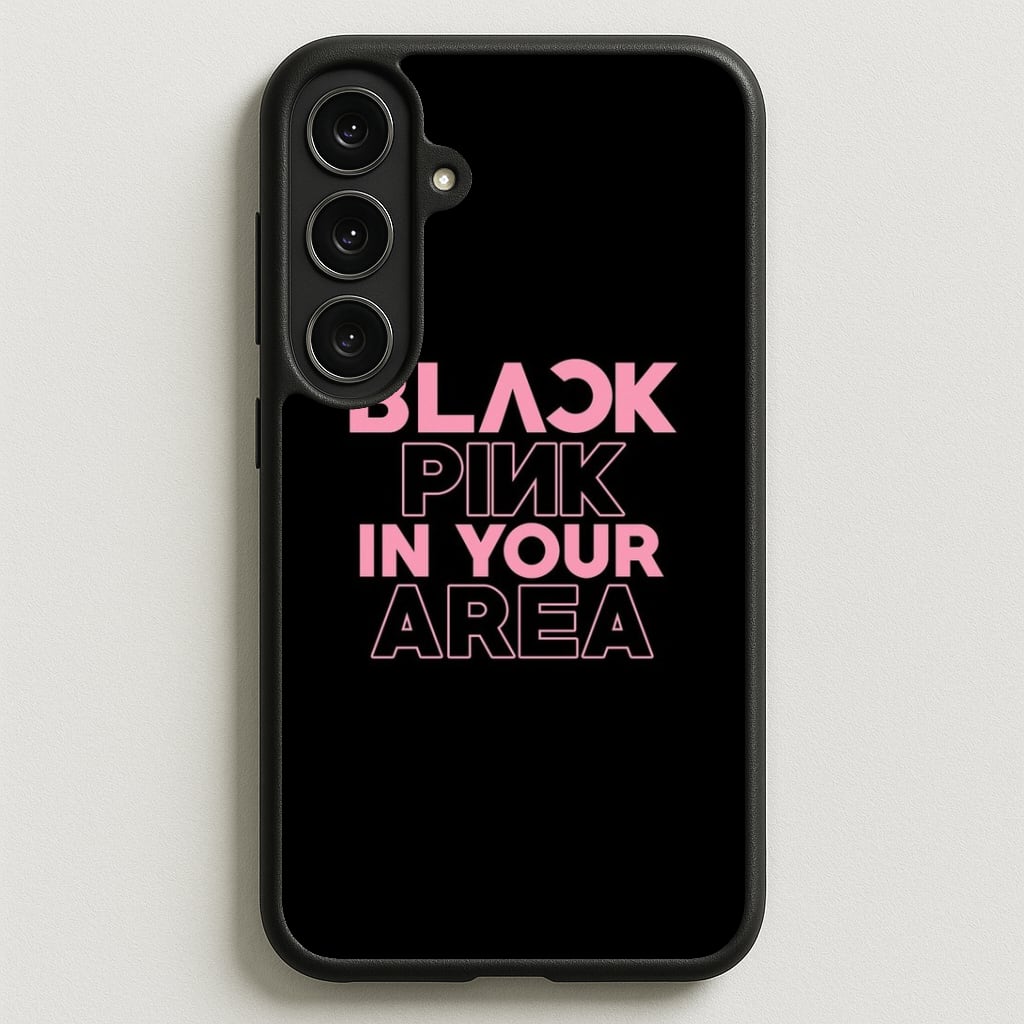 Girl K-Pop Band In Your Area - Black Phone Case for Galaxy S25FE