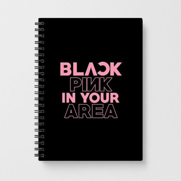 Blackpink In Your Area - Black Notebook