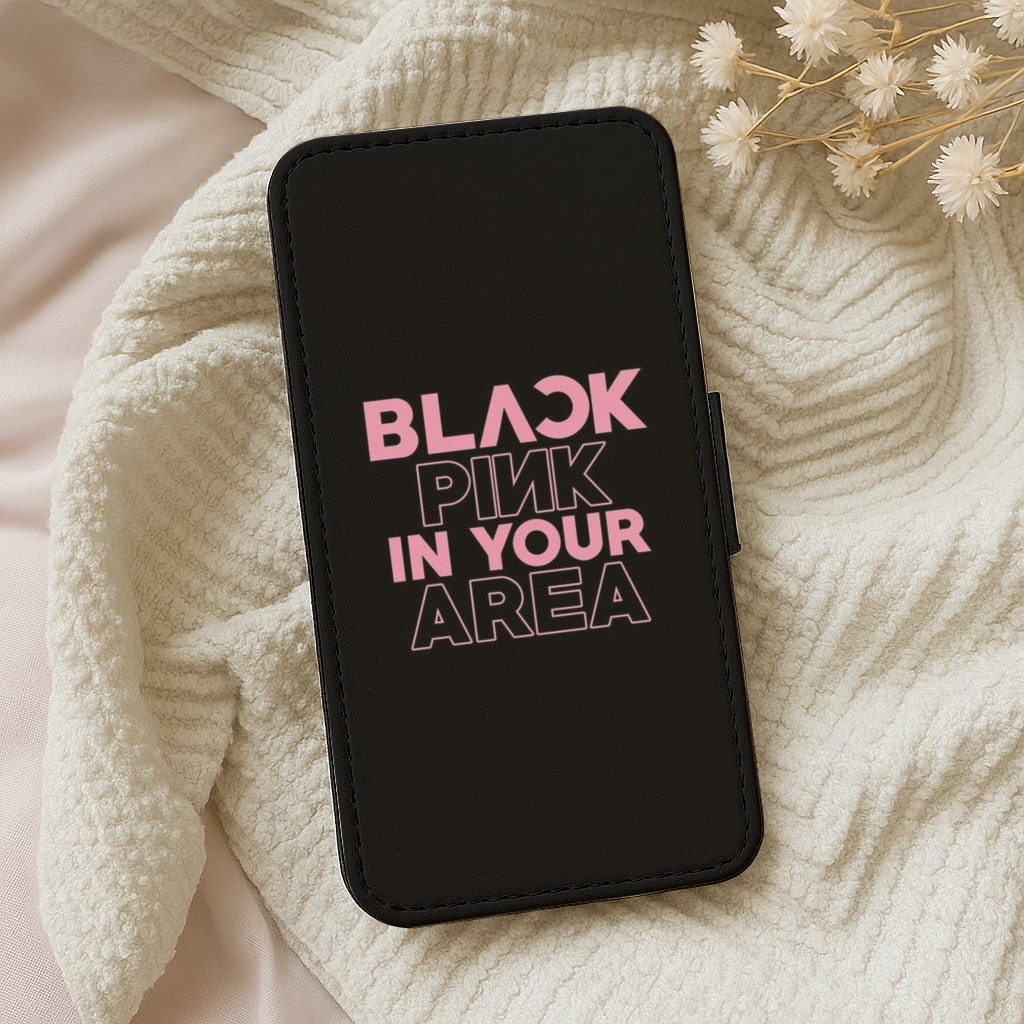 Girl K-Pop Band In Your Area - Black Wallet Phone Case