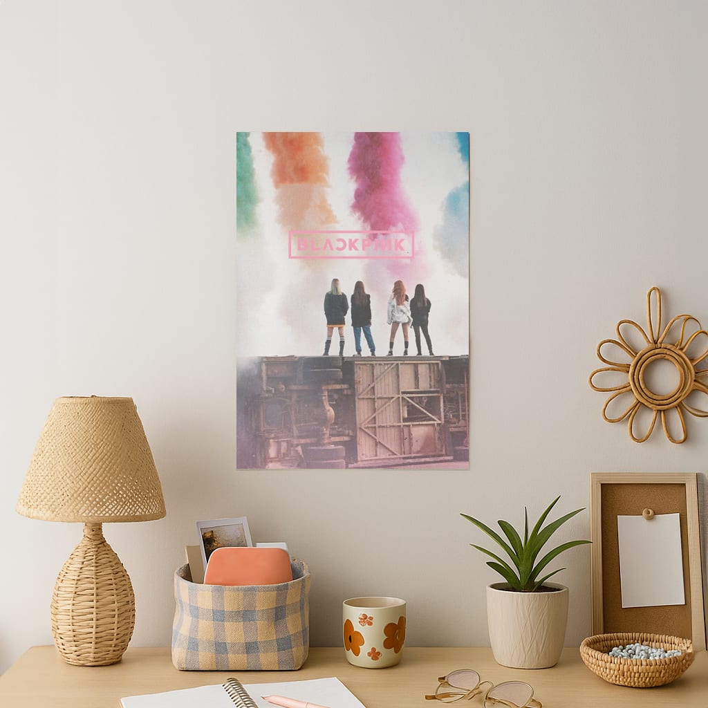 Girl K-Pop Band Girls Art Print