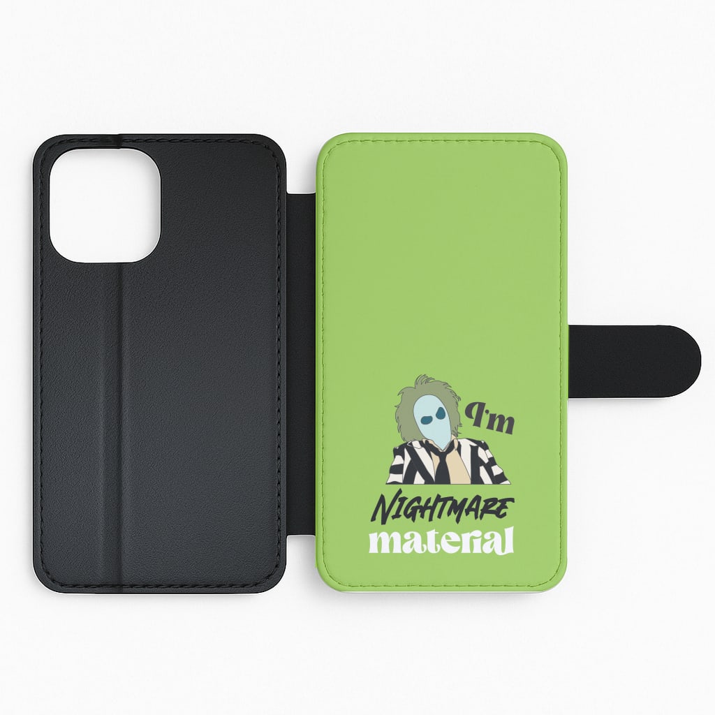 I'm Nightmare Material Flip Phone Case