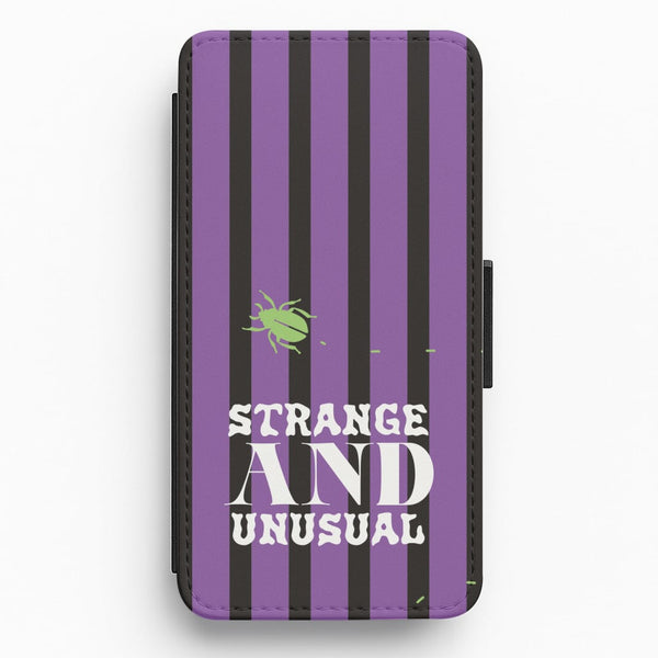 Strange And Unusual Flip / Wallet Phone Case
