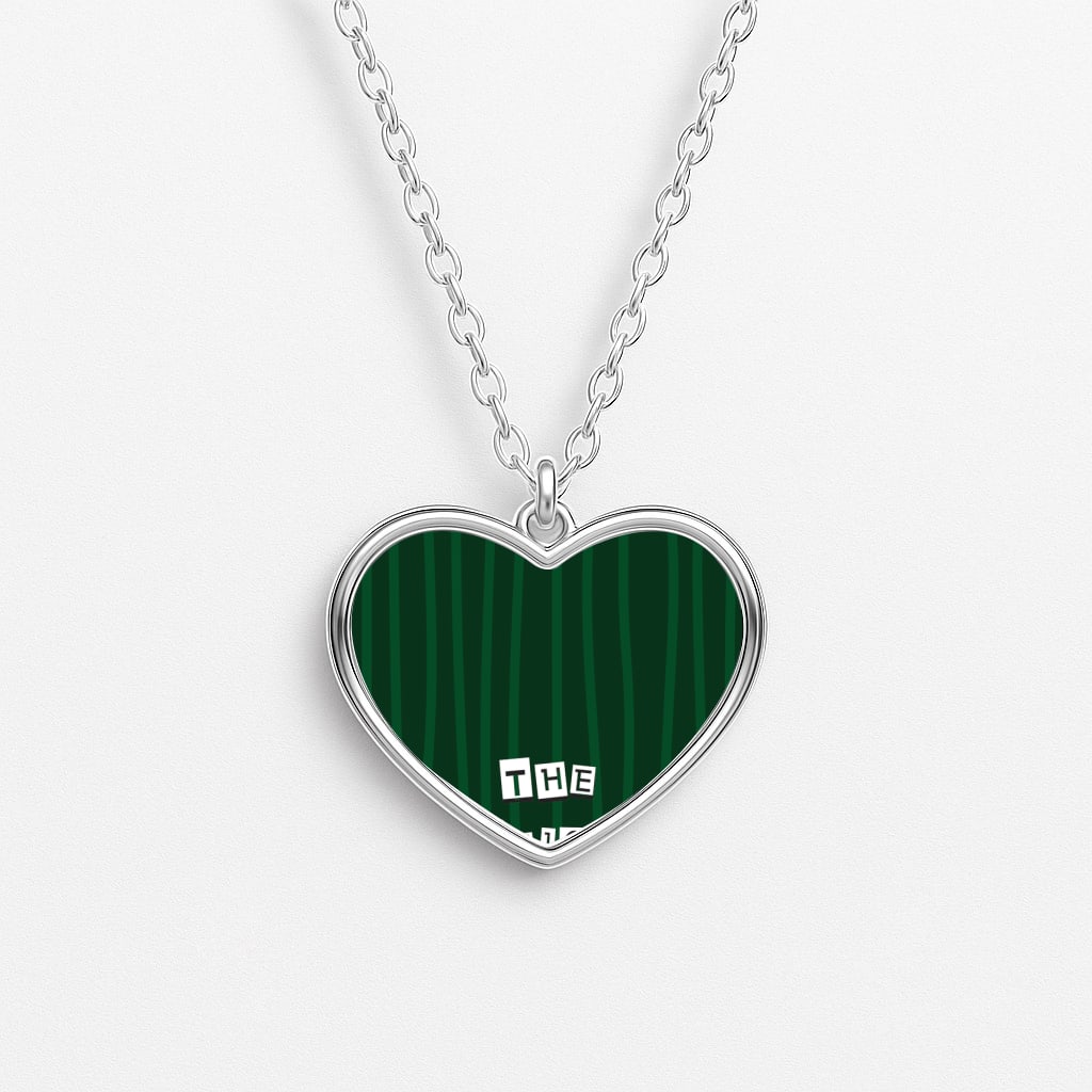 The Juice Is Loose Heart Necklace