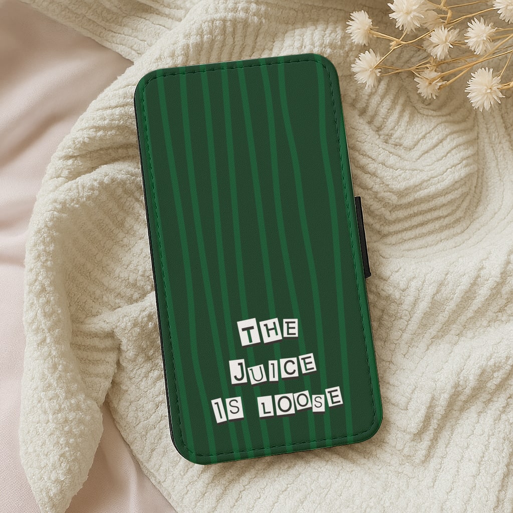 The Juice Is Loose Wallet Phone Case