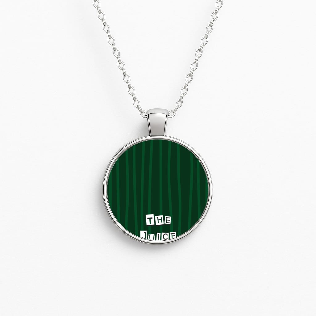 The Juice Is Loose Circle Necklace