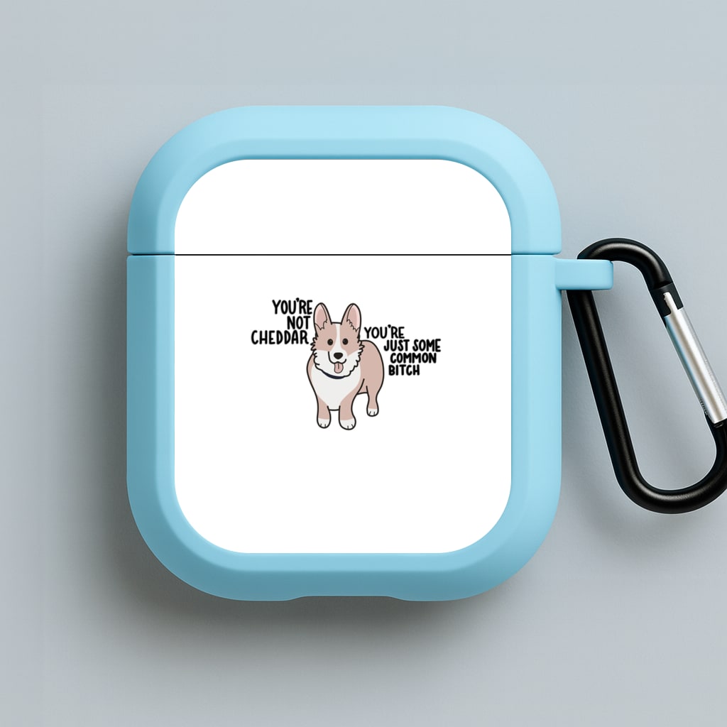 You're Not Cheddar - B99 Blue AirPods Case