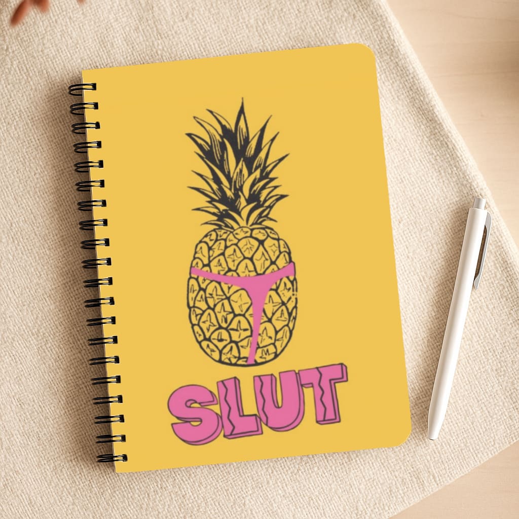 Holt's Pineapple Shirt Design - B99 Notepad