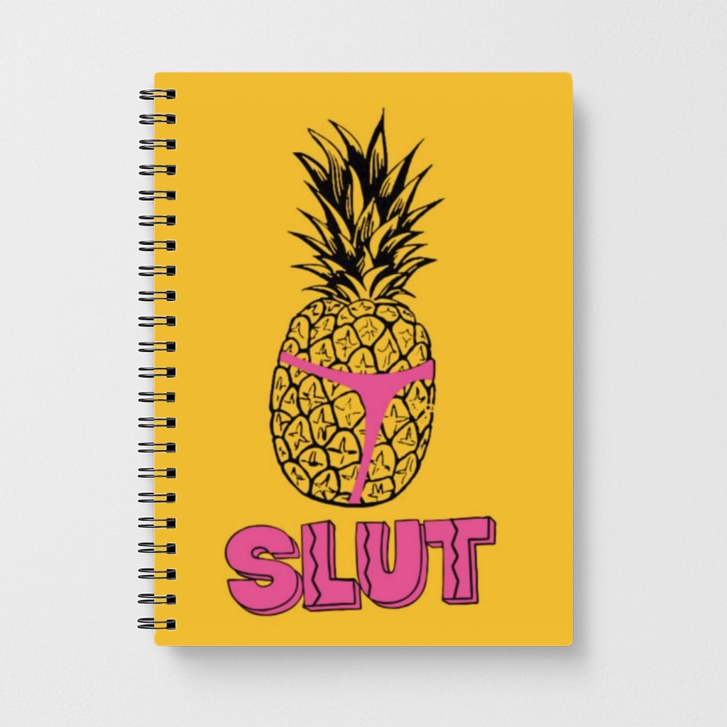 Holt's Pineapple Shirt Design - Brooklyn Nine-Nine Notebook