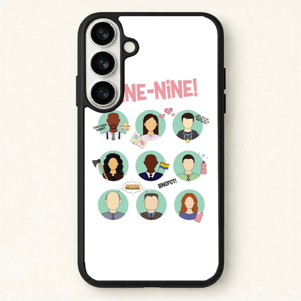 Nine Nine Characters - B99 Phone Case for Galaxy S26 Plus
