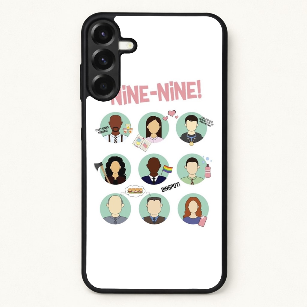 Nine Nine Characters - B99 Phone Case for Galaxy A57