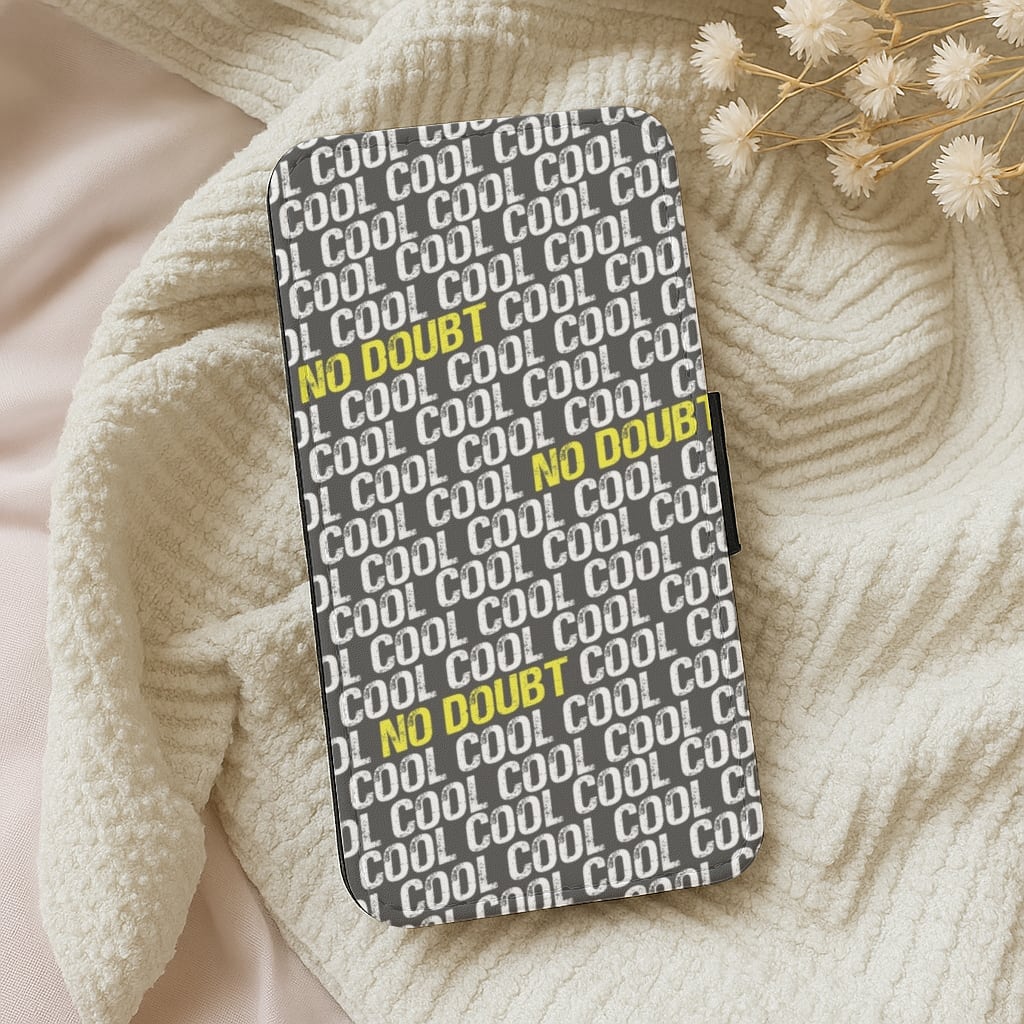 Cool Cool Cool No Doubt Pattern - B99 Wallet Phone Case
