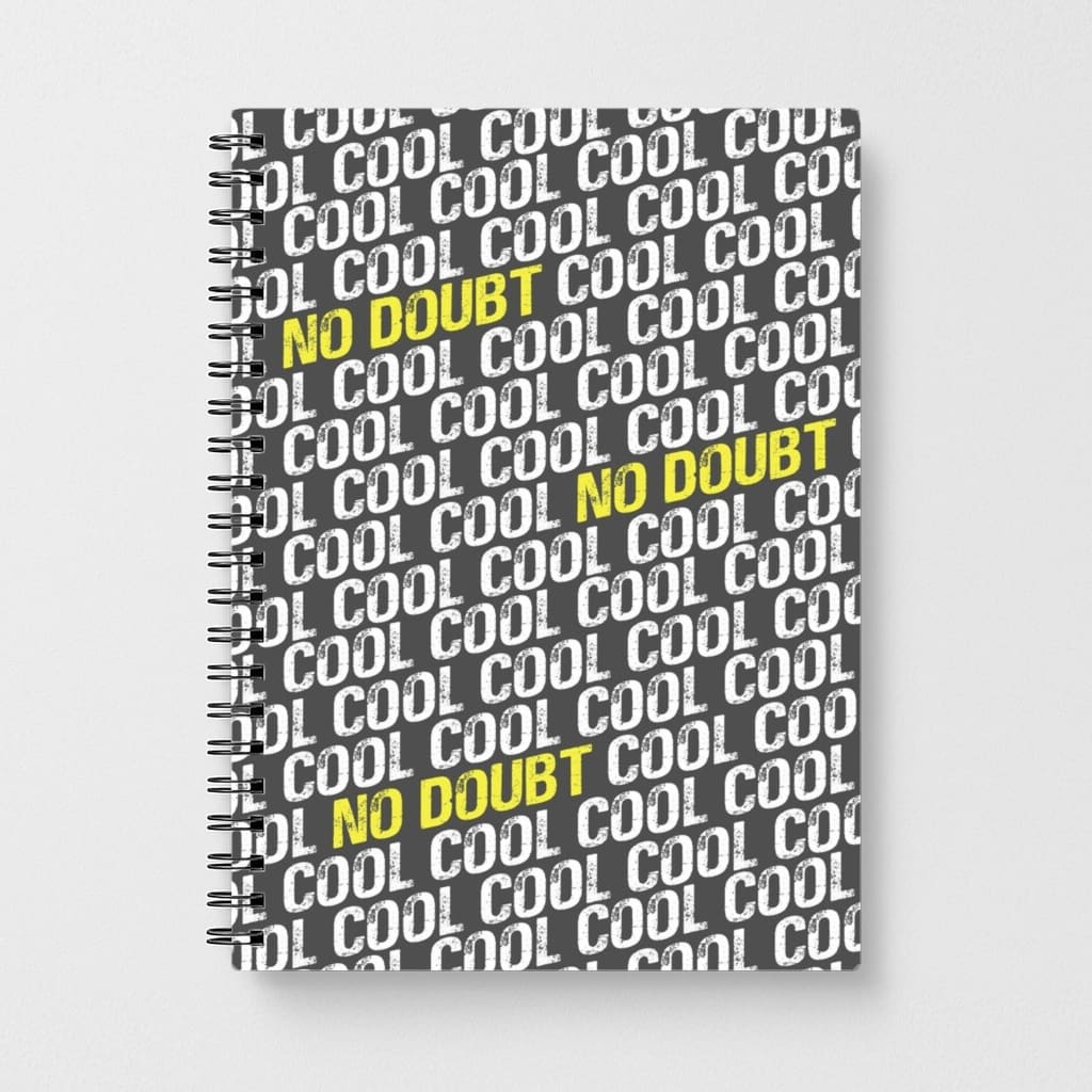 Cool Cool Cool No Doubt Pattern - Brooklyn Nine-Nine Notebook