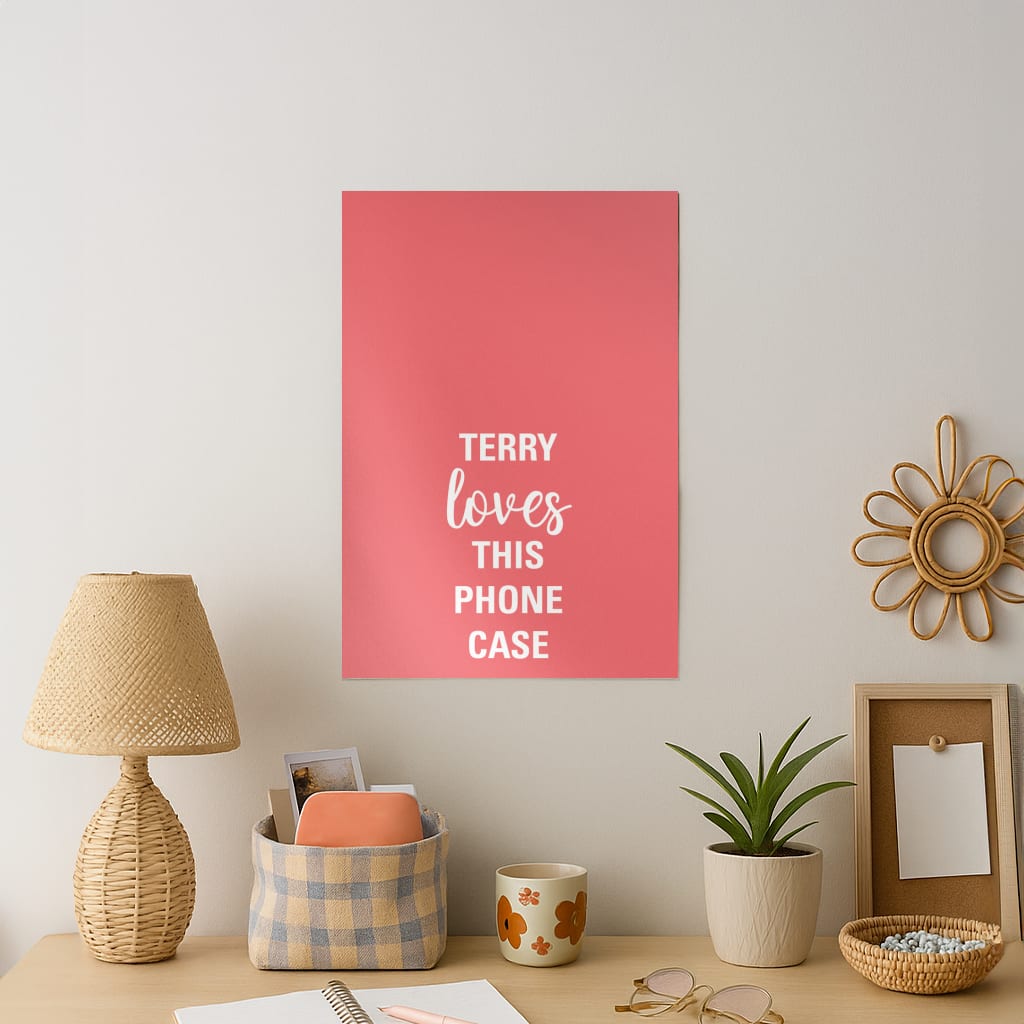 Terry Loves This Phone Case - Brooklyn Nine-Nine Art Print