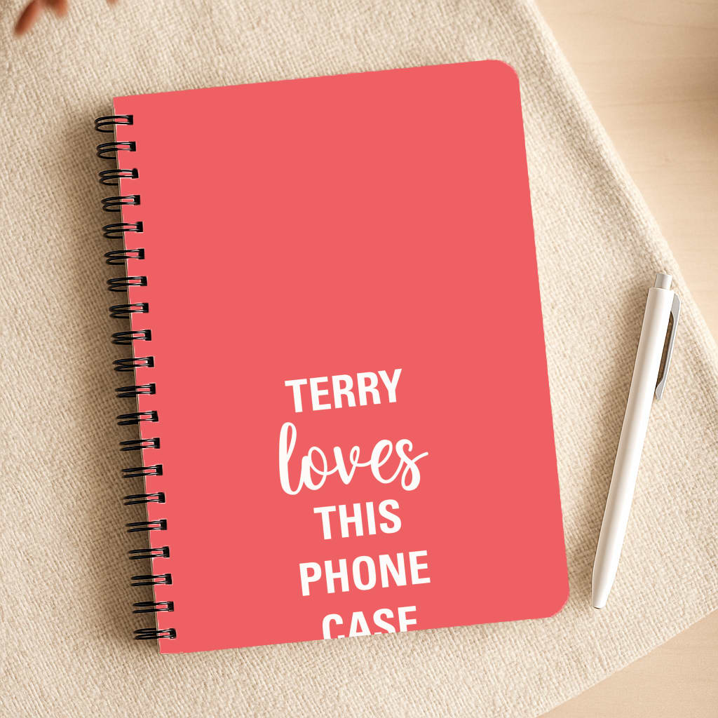 Terry Loves This Phone Case - Brooklyn Nine-Nine Notepad