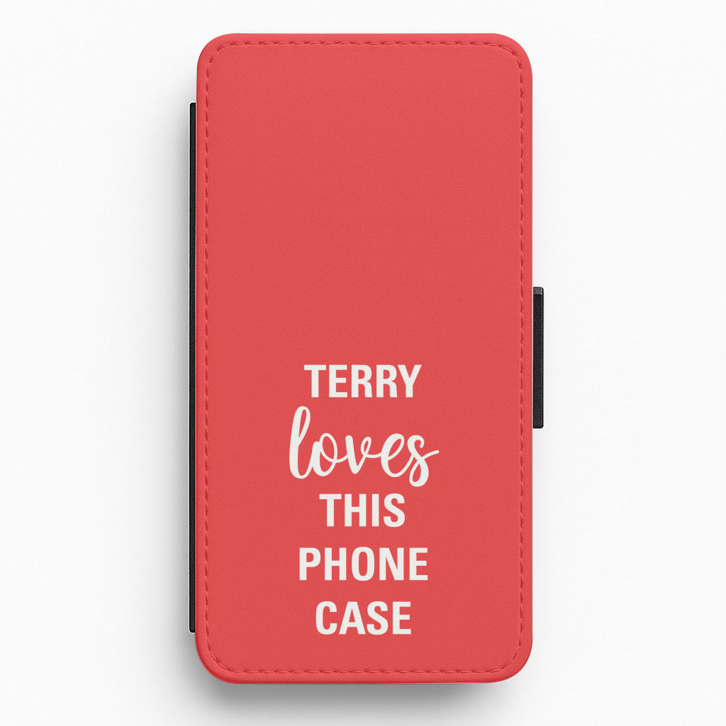 Terry Loves This Phone Case - Brooklyn Nine-Nine Flip / Wallet Phone Case