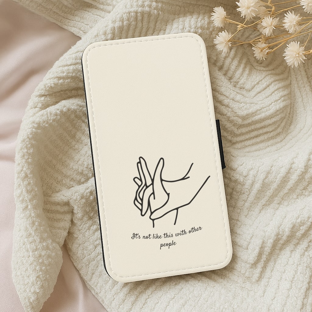 It's Not Like This With Other People Wallet Phone Case