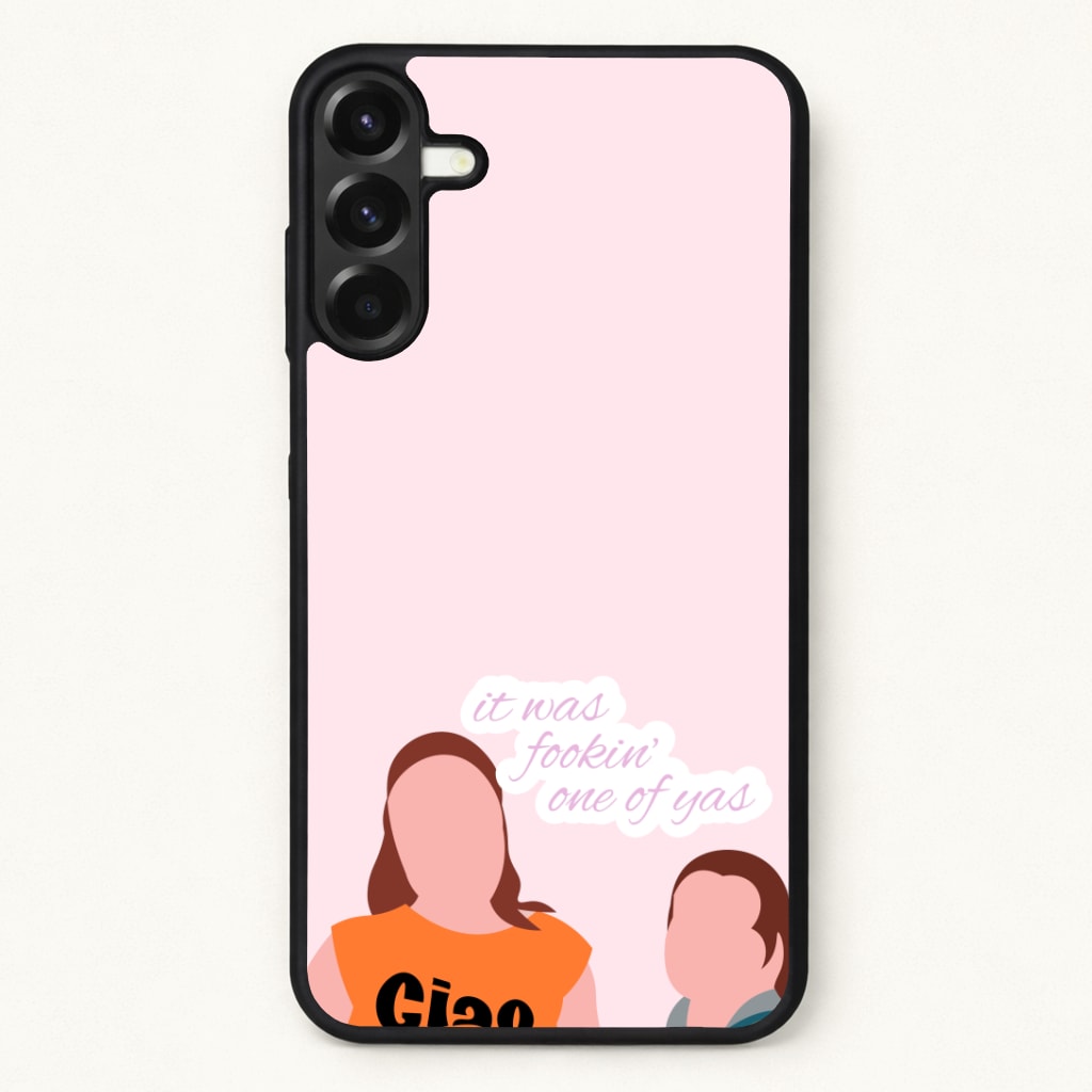 It Was Fookin' One Of Yas - British Pop Culture Phone Case for Galaxy A57