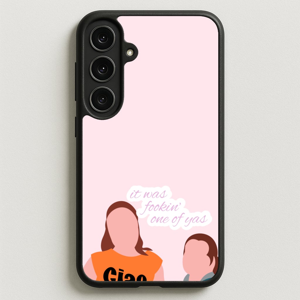 It Was Fookin' One Of Yas - British Pop Culture Phone Case for Galaxy S25FE