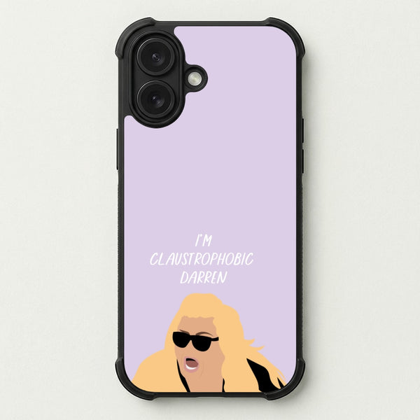 I'm Claustrophobic Darren - British Pop Culture Phone Case — Bumper case
