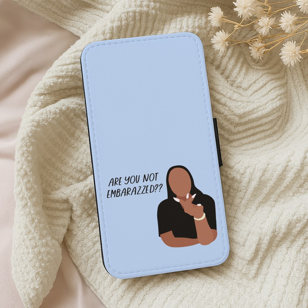 Are You Not Embarazzed? - British Pop Culture Wallet Phone Case